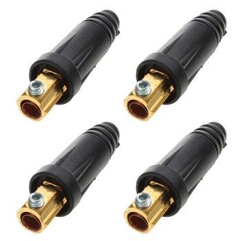  Быстроразъемное соединение сварочного кабеля из 2 частей 200Amp-300Amp (# 4-#1) 35-50 кв. мм R7UA