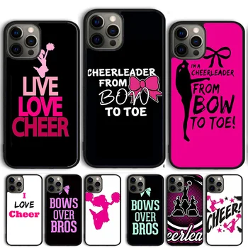  Болельщица Приветствие Розовая Цитата Чехол Для Телефона Чехол Для iPhone 15 14 13 12 Pro Max mini 11 Pro Max XS XR 6 7 8 Plus SE2020 Coque Shell