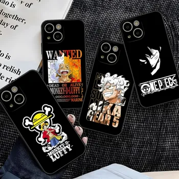  Аниме O-One Piece Luffy Чехол Для телефона 14 Pro Max Для Apple Iphone 15 13 14 12 Mini 11 Xr X Xs Pro Max 8 6s 7 6 Plus Задняя Крышка