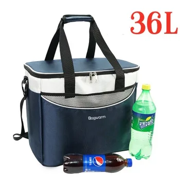  Водонепроницаемая сумка-холодильник для улицы, изолированная сумка для кемпинга и рыбалки, термосумка большой емкости