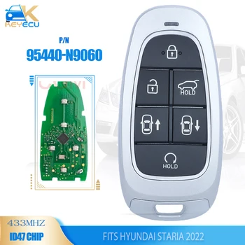  KEYECU 95440-N9060 Keyless-Go Smart Remote Брелок с чипом ID47 433 МГц для Hyundai Staria 2022